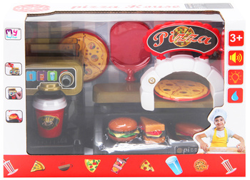Piec Do Pizzy Zabawka Interaktywny Na Baterie Ze Światłem Prezent Dla Dziec
