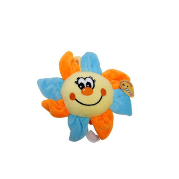 Słonecznik dekoracyjny kolorowy uśmiechnięty ozdoba do wnętrz i ogrodu