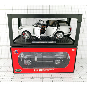 LAND ROVER 1:18 ŚW./DŹW. METAL W PUDEŁKU