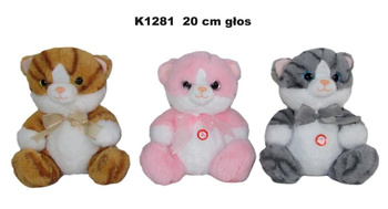 Kot z głosem 20cm MIX Sun-Day