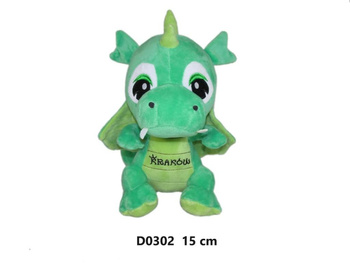 Smok "Kraków" jasny zielony 15cm Sun-Day