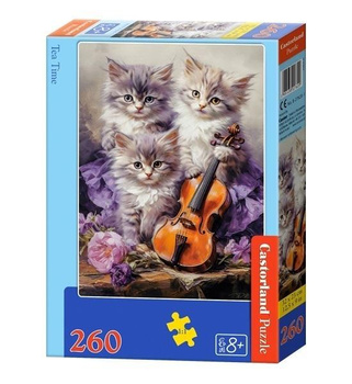 Puzzle 260 Musical Kittens CASTOR Castorland