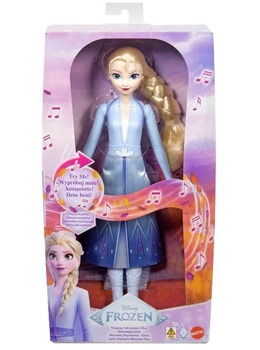 Disney Frozen Lalka Księżniczka Elsa śpiewająca Mattel