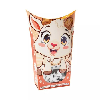Klocki konstrukcyjne Waffle mini Pocket Pets Koziołek 35 elementów