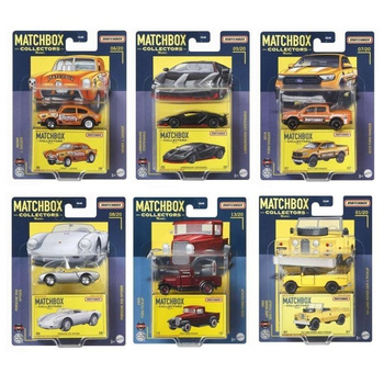 Matchbox Samochód kolekcjonerski premium mix(8szt) Mattel