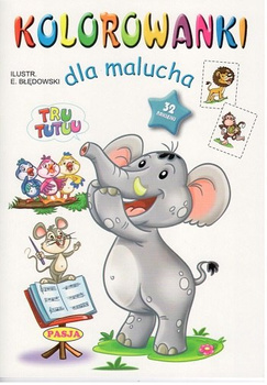 Tru tutuu kolorowanki dla malucha