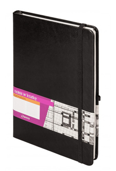 Notes formalizm A4 kratka czarny