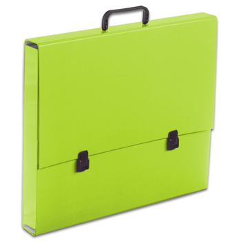 Teczka z rączką A3 5 cm Penmate jasnozielona