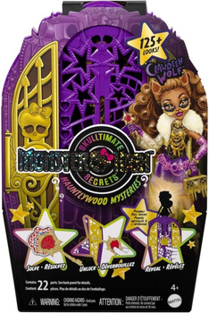 Monster High Straszysekrety Seria 6 Clawdeen Wolf Mattel