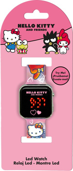 Zegarek LED z kalendarzem Hello Kitty HK50151