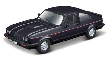 Ford Capri 1600 GT black 1:24 BBURAGO BBurago