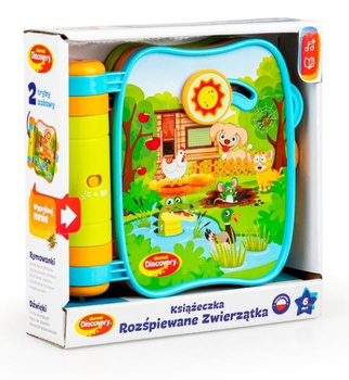 Książeczka rozśpiewane Zwierzątka Dumel