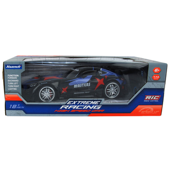 AUTO ZDALNIE STEROWANY EXTREME RACING 1:14 18KM/H ŚWIATŁA LED SAMOCHÓD