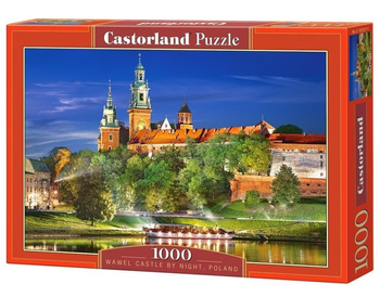 Puzzle 1000 Wawel Castle by Night, Poland CASTOR Castorland