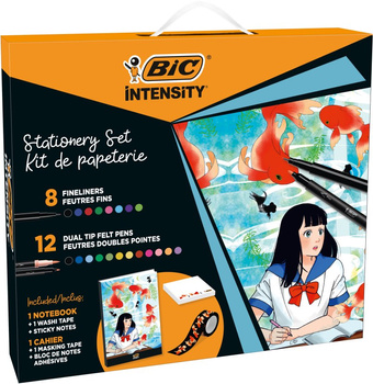 BIC Intensity Manga WFP+CFP Dual MMM Pudełko 8+12szt