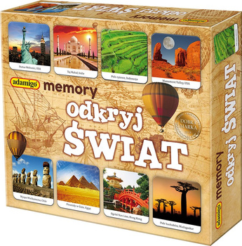 Gra Memory odkryj świat