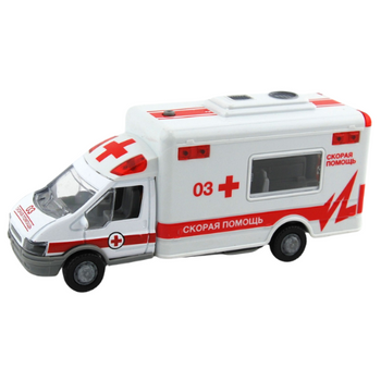 CIĘŻARÓWKA KARETKA ŚWIECĄCA DŹWIĘKOWA ZABAWKA MUZYKA DLA DZIECI PREZENT