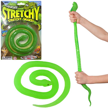 WĄŻ DO ROZCIĄGANIA GNIOTEK ANTYSTRESOWY ZABAWKA SENSORYCZNA ZWIERZĘ GADŻET