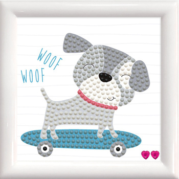 DIAMOND DOTZ WITH FRAME SKATE & WOOF