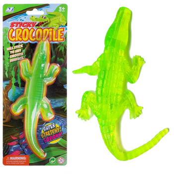 Żelowy krokodyl zabawka antystresowa sensoryczna dla dzieci i dorosłych