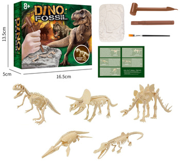 Zabawka wykopaliska paleontolog dinozaur edukacyjny dla dzieci zestaw