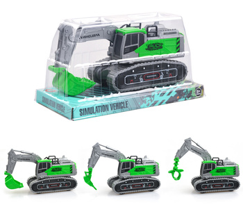 Pojazd Budowlany Zabawka Dla Dzieci Interaktywny Wytrzymały Model