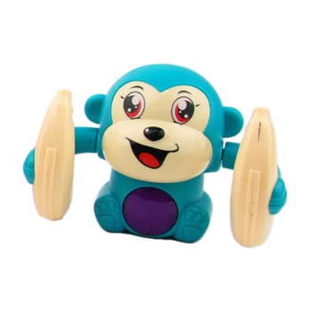 Zabawka interaktywna małpka na baterie dla dzieci rozwijająca wyobraźnię