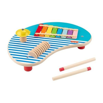 Fisher Price. Drewniany muzyczny stoliczek Fisher- Price