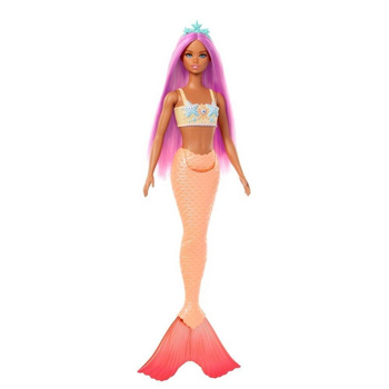 Barbie Lalka Syrenka Pomarańczowy ogon HRR05 Mattel