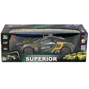 Samochód Sportowy Zdalnie Sterowany RC Na Radio Światła Dźwięk Prezent