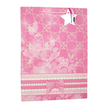 Torba ozdobna duża prezentowa elegancka na urodziny święta zakupy