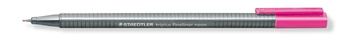 Cienkopis Triplus, 0,3 mm, różowy neonowy, Staedtler