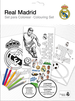 Zestaw do kolorowania Real Madrid RM00025