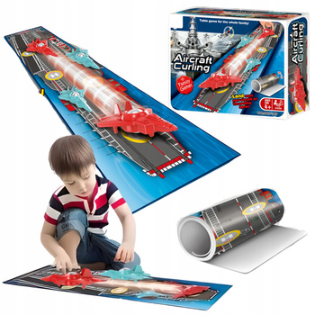 Gra Zręcznościowa Szybkie Odrzutowce Samoloty Antypoślizgowa Mata Zestaw