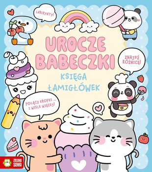 Urocze babeczki. Księga łamigłówek