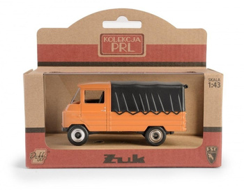 Kolekcja PRL - Żuk, skala 1:43 brązowy Daffi