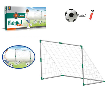 Bramka do piłki nożnej składana 108 cm z piłką idealna do ogrodu