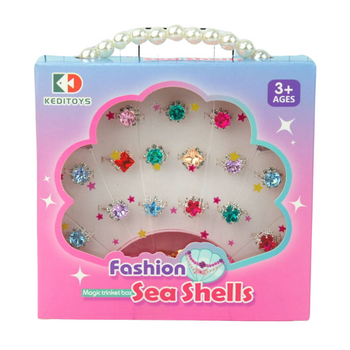 Zestaw pierścionków srebrnych eleganckie biżuteria modna ozdoba dłoni