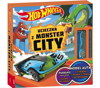 Mattel Hot Wheels Ucieczka z Monster City Z ABM-1601