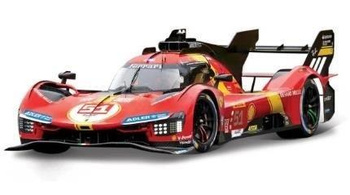 Ferrari Racing 499P LMH #51 Red 1:43 BBURAGO BBurago