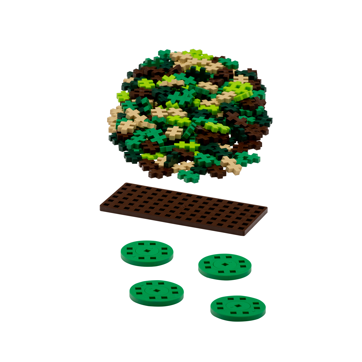 PLUS-PLUS Color Cars Earth - zbudowany samochód z klocków Plus-Plus