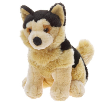 Pies owczarek niemiecki siedzący 20cm Beppe