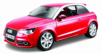 Audi A1 1:24 czerwony BBURAGO BBurago