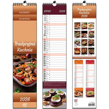 Kalendarz 2026 paskowy Kuchnia