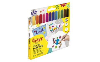 Flamastry do tkanin 12 kolorów