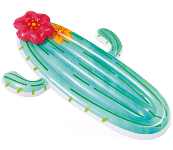 Dmuchany materac kaktus plażowy do pływania wygodny i stylowy design