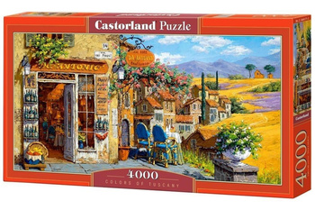 Puzzle 4000 Colors of Tuscany CASTOR Castorland