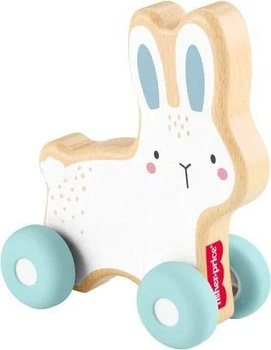 Fisher Price Królik drewniany do ciągnięcia Fisher- Price