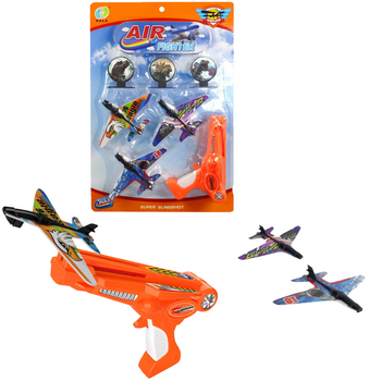 Pistolet na samoloty zabawka edukacyjna dla dzieci 1 sztuka lotnicza