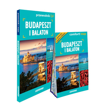 Budapeszt i Balaton zestaw przewodnikowy 2w1 light 2024